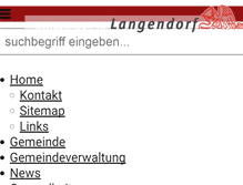 Tablet Screenshot of langendorf-so.ch